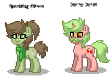 Berry Burst and Sparkling Citrus